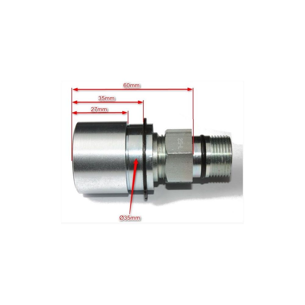 coupleur femelle 22x150mm réf. 305690 - MX MAILLEUX