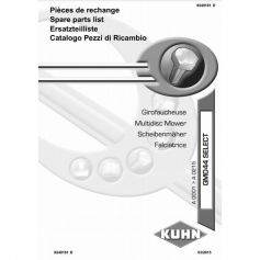 CATALOGUE PDR GMD44 RÉF. 9240181 - KUHN