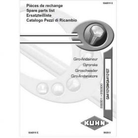 CATALOGUE PDR GA4101 RÉF. 9242070 - KUHN