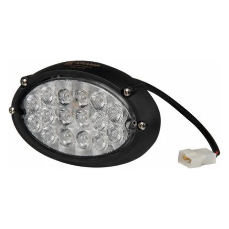 Phare De Travail LED 40W Pour Tracteur Et Moissonneuse - 12V/24V, 3200 Lumens, IP67 - Compatible Massey Ferguson, Challenger, Fendt