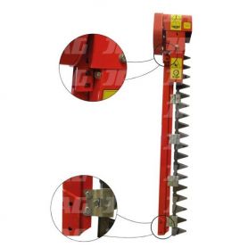 Scie à colza droite électrique 12 V en latéral pour moissonneuse - pièce adaptable