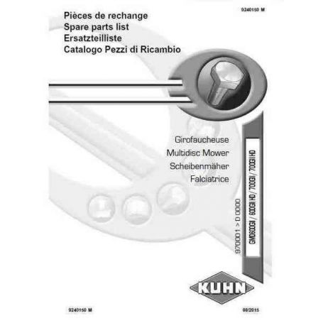 CATALOGUE PDR GMD600 RÉF. 9240150 - KUHN CATALOGUE PDR GMD600 RÉF. 9240150 - KUHN