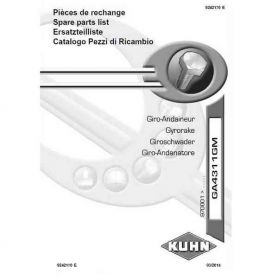 CATALOGUE PDR GA4311 RÉF. 9242170 - KUHN
