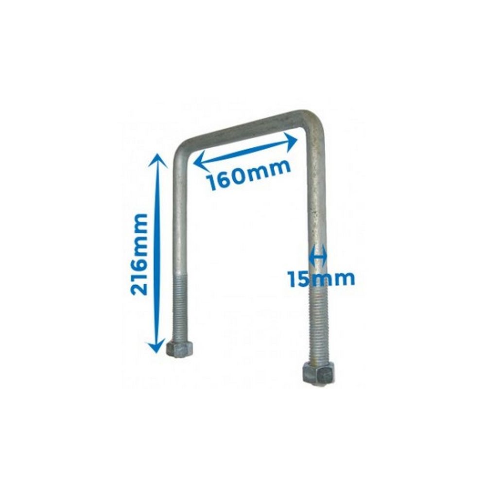 Boulon en U de support de stabilisateur réf. 388838S36 - Ford New Holland