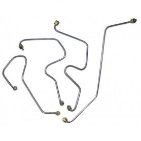 Jeu de tuyaux d'injection Ford 5000 - SET 4 pour FORD