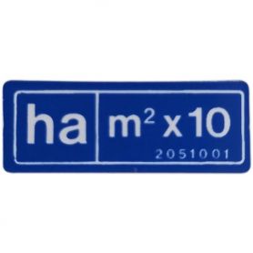 ETIQ.ADHES.COMPTEUR RÉF. R2051001 - KUHN