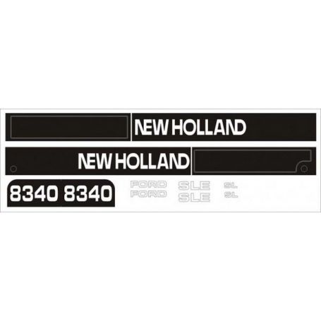 Kit Décalque Ford NH 8340 (à partir de 97) pour FORD Kit Décalque Ford NH 8340 (à partir de 97) pour FORD
