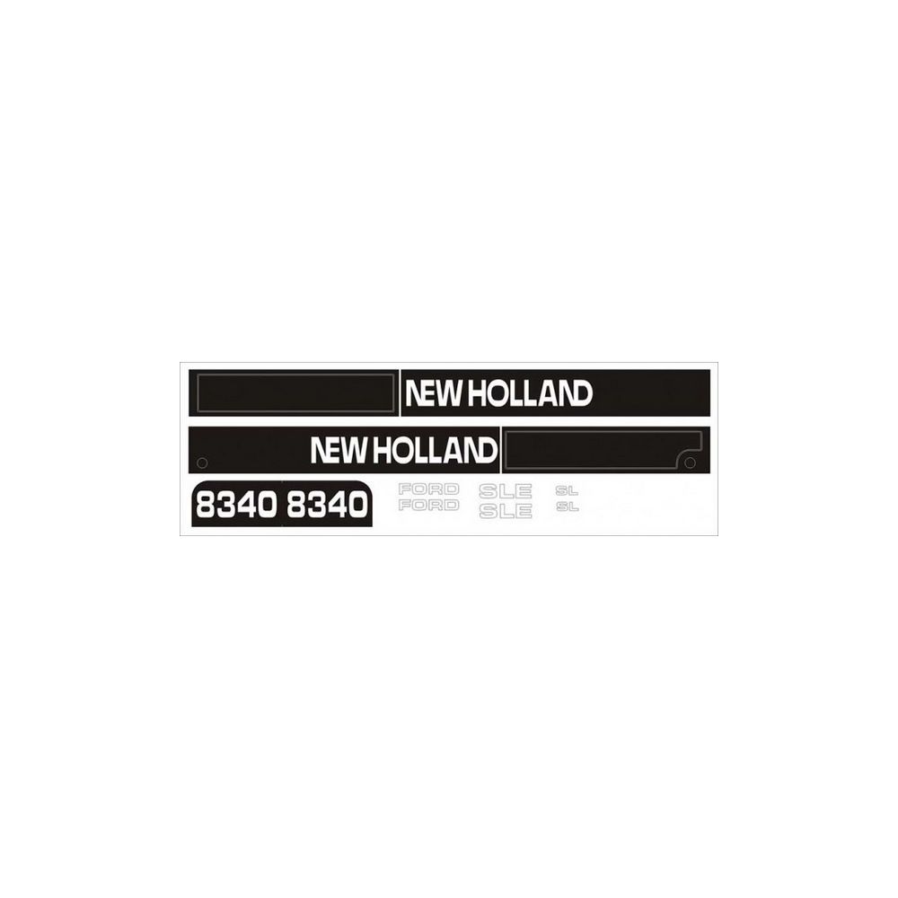 Kit Décalque Ford NH 8340 (à partir de 97) pour FORD
