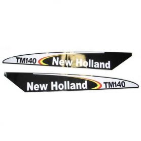 Autocollant New Holland TM140 - Set Early Type Blac pour FORD