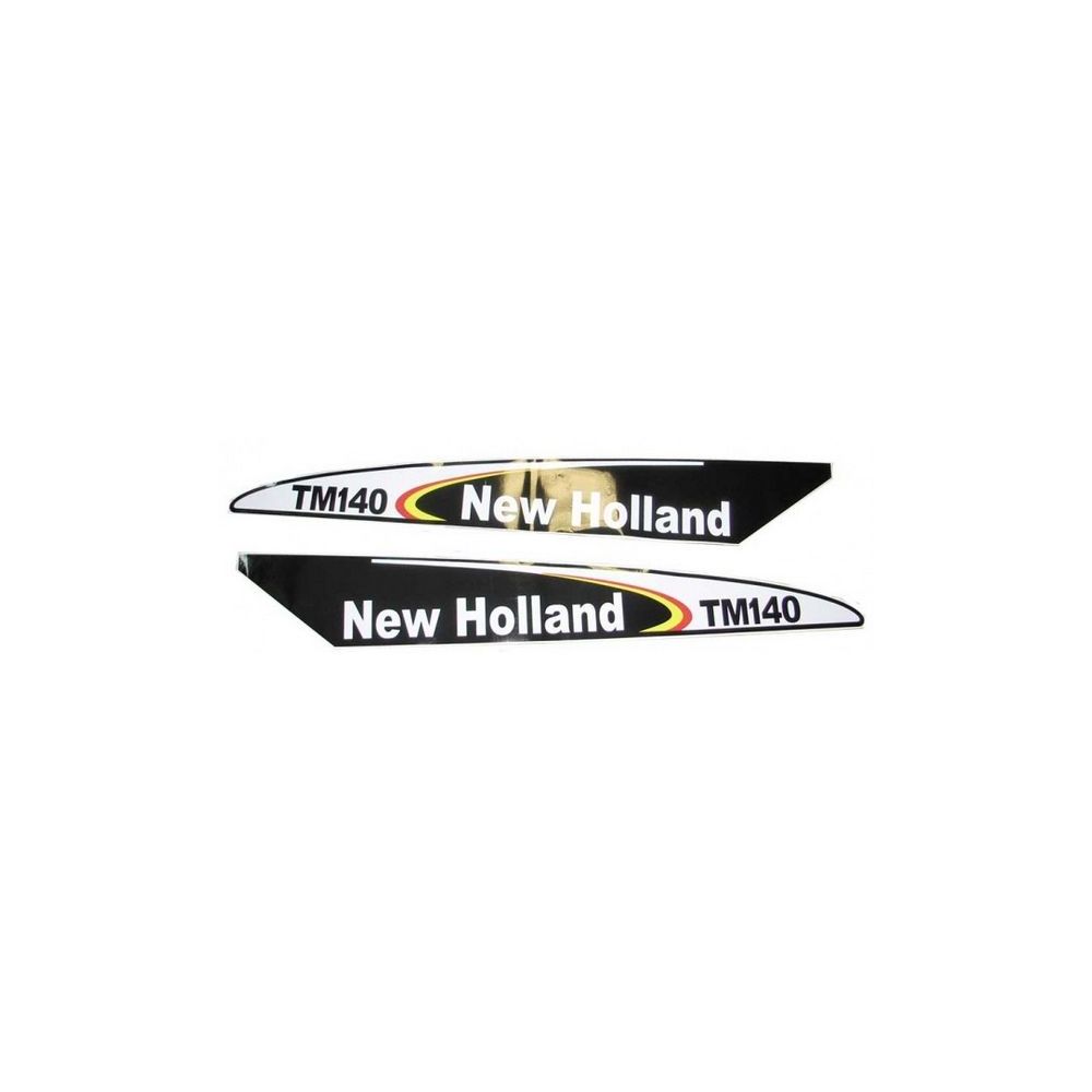 Autocollant New Holland TM140 - Set Early Type Blac pour FORD