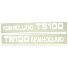Autocollant New Holland TS100 - Ensemble pour FORD