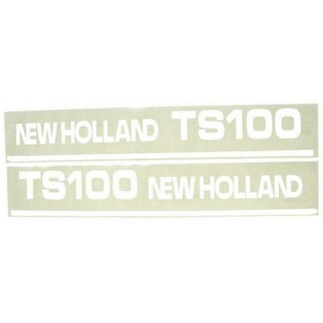 Autocollant New Holland TS100 - Ensemble pour FORD Autocollant New Holland TS100 - Ensemble pour FORD
