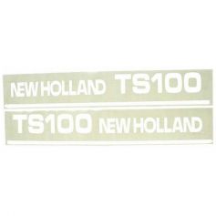 Autocollant New Holland TS100 - Ensemble pour FORD Autocollant New Holland TS100 - Ensemble pour FORD