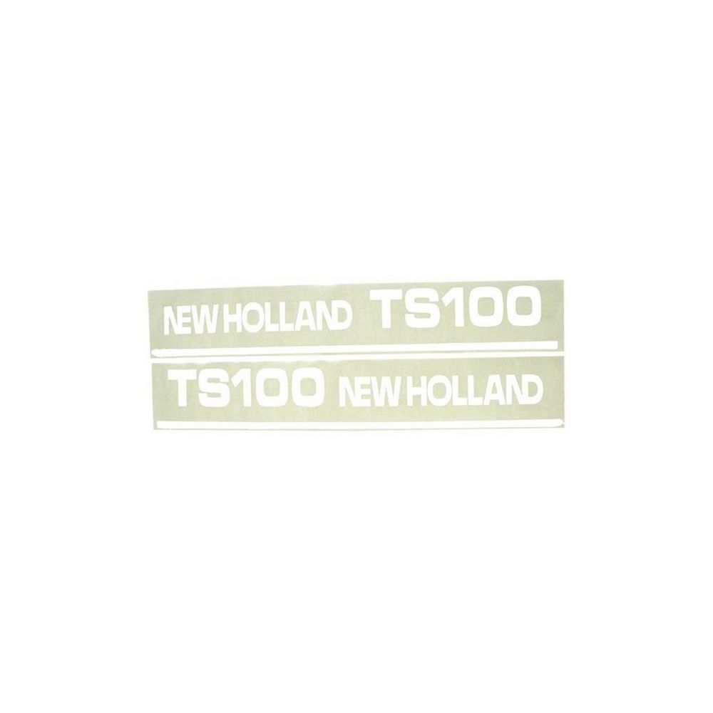 Autocollant New Holland TS100 - Ensemble pour FORD