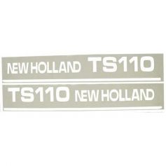 Autocollant New Holland TS110 - Ensemble pour FORD Autocollant New Holland TS110 - Ensemble pour FORD