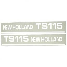 Autocollant New Holland TS115 - Ensemble pour FORD