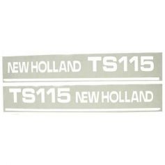 Autocollant New Holland TS115 - Ensemble pour FORD Autocollant New Holland TS115 - Ensemble pour FORD