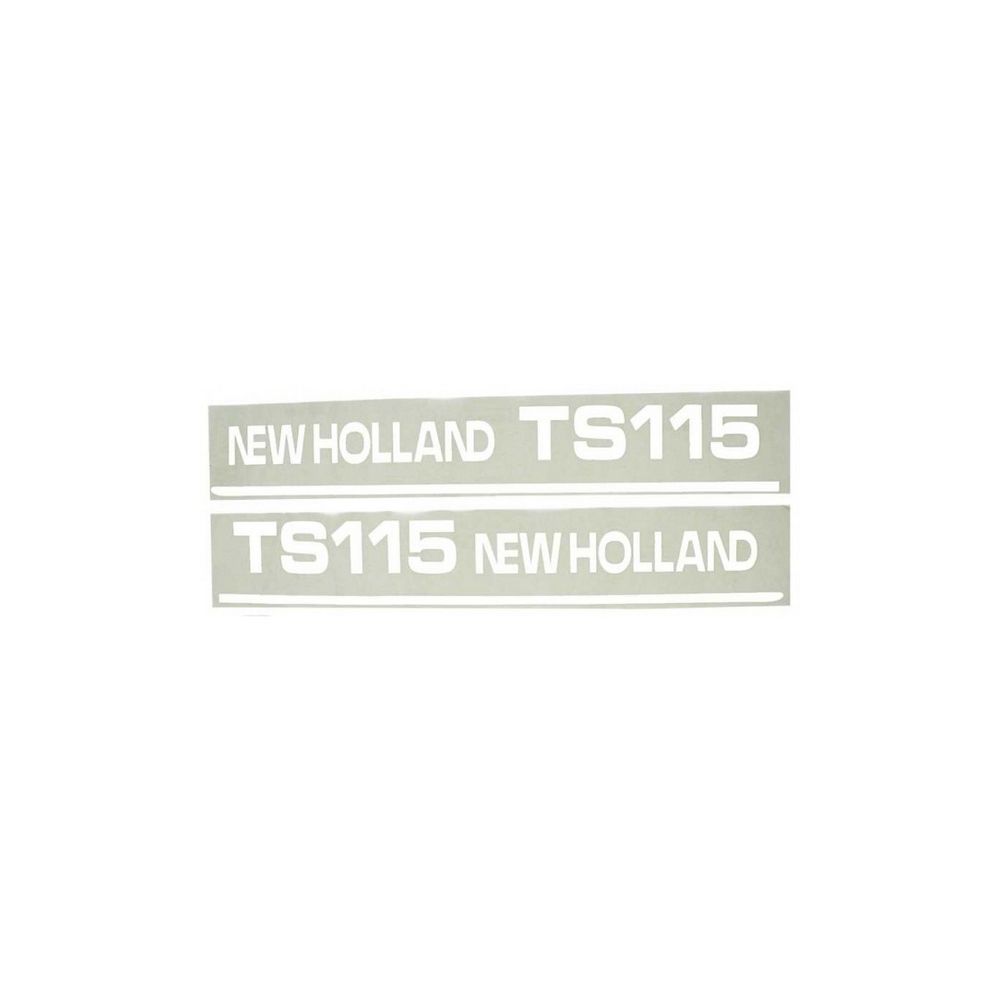 Autocollant New Holland TS115 - Ensemble pour FORD