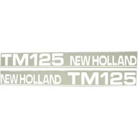 Autocollant New Holland TM125 - Set Old Type pour FORD