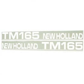 Jeu d'autocollants «New Holland TM165» réf. 82016106 - Ford New Holland