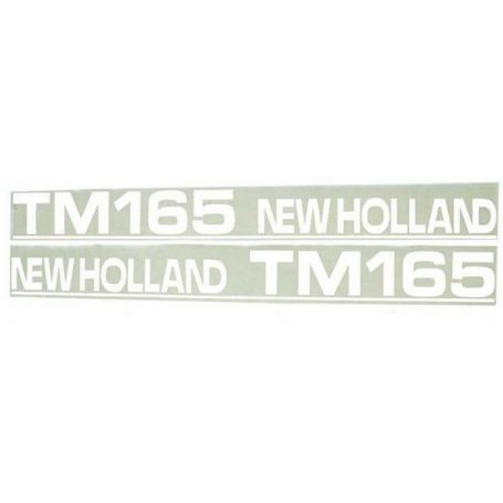 Jeu d'autocollants «New Holland TM165» réf. 82016106 - Ford New Holland