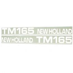Jeu d'autocollants «New Holland TM165» réf. 82016106 - Ford New Holland
