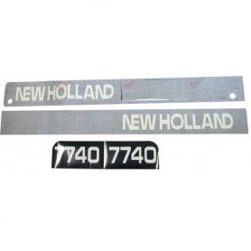 Kit d'autocollants «New Holland 7740» réf. 81875575 - Ford New Holland