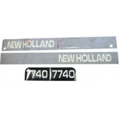 Kit d'autocollants «New Holland 7740» réf. 81875575 - Ford New Holland