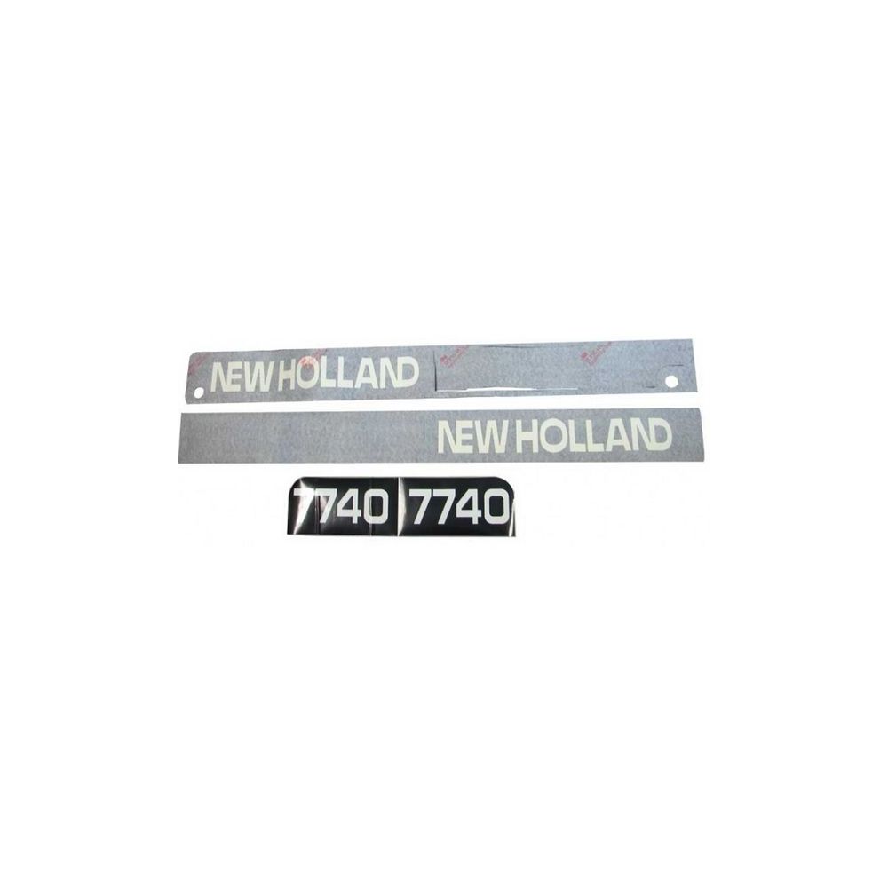 Kit d'autocollants «New Holland 7740» réf. 81875575 - Ford New Holland