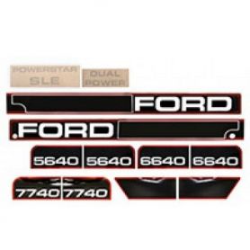 Kit d'autocollants «Ford 7740» ref. 81869734 - Ford New Holland