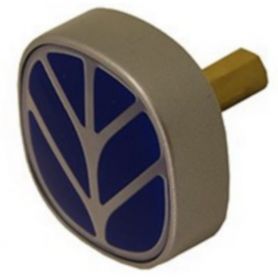 Bouton-poussoir avec écusson réf. 5180838 - Ford New Holland