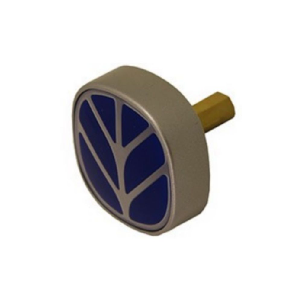 Bouton-poussoir avec écusson réf. 5180838 - Ford New Holland