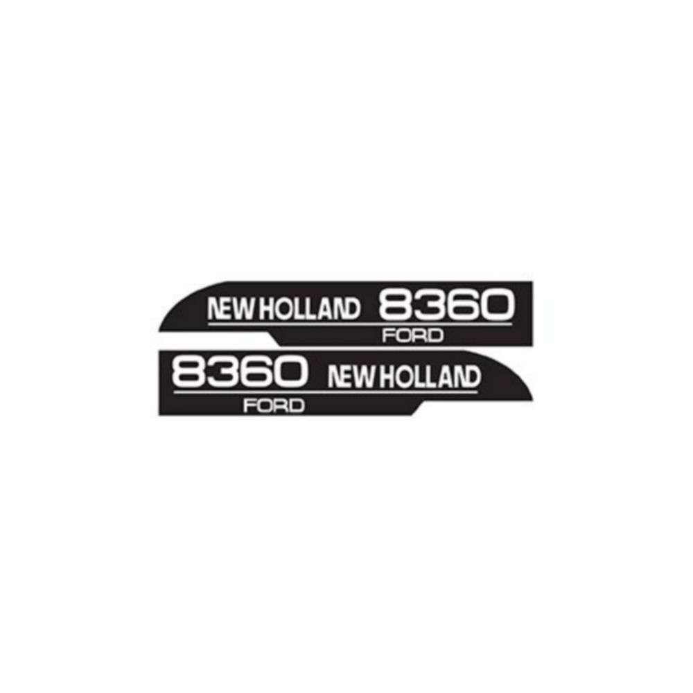 Kit d'autocollants «New Holland 8360» réf. 82007997 - Ford New Holland