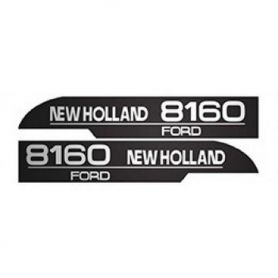 Kit d'autocollants «New Holland 8160» réf. 82007993 - Ford New Holland