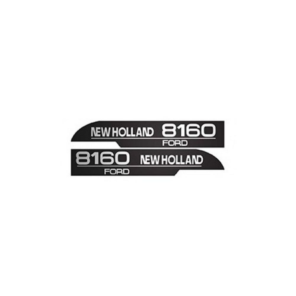 Kit d'autocollants «New Holland 8160» réf. 82007993 - Ford New Holland