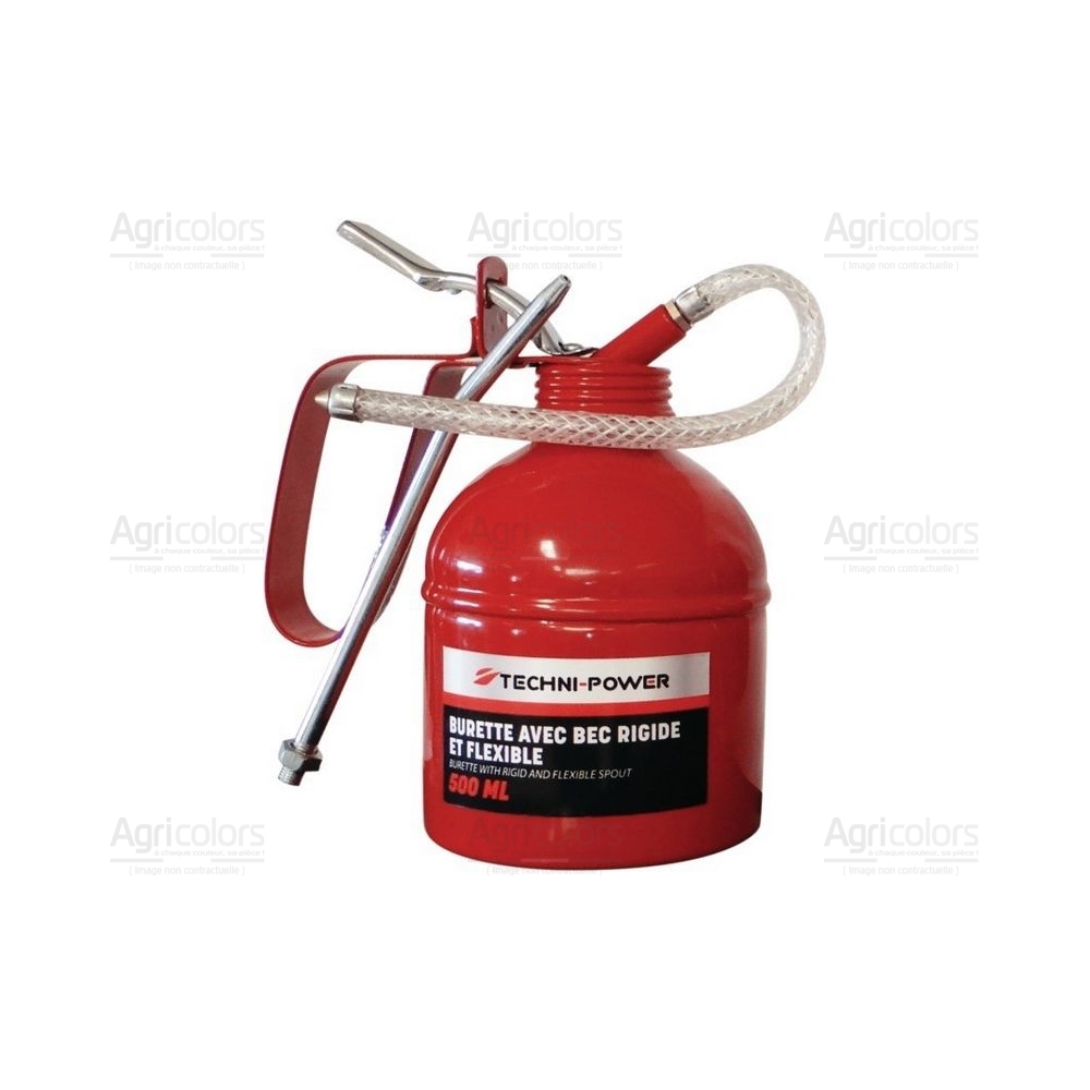 Burette acier 500ml - TECHNI-POWER