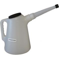Broc plastique gradué 5L avec flexible - TECHNI-POWER Broc plastique gradué 5L avec flexible - TECHNI-POWER