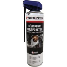 Aérosol dégrippant multifonction 400ml - TECHNI-POWER Aérosol dégrippant multifonction 400ml - TECHNI-POWER