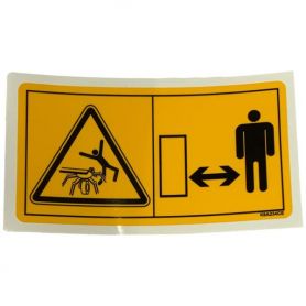 PICTO.SECU.H DANGER HAPPEMENT RÉF. K9A234CE - KUHN