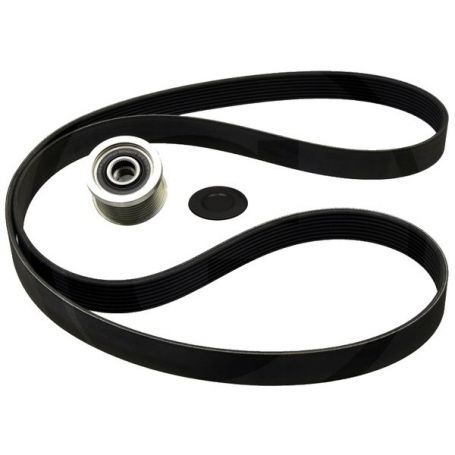 Kit de courroie de ventilateur et poulie réf. L114489 pour John Deere