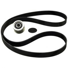 Kit de courroie de ventilateur et poulie réf. L114489 pour John Deere