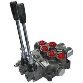 Distributeur monobloc 1/2" 2 rangées
