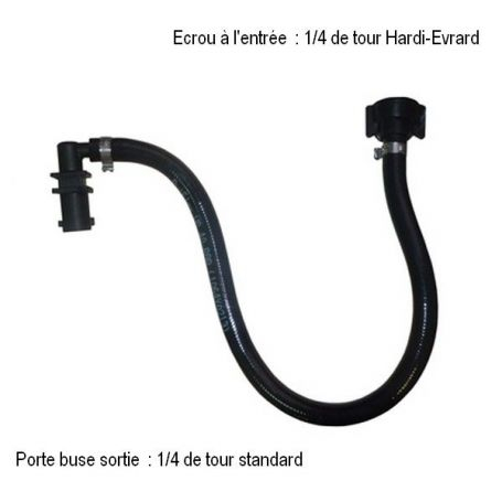 Kit raccordement pendillard 1/4 tour Hardi Evrard Kit raccordement pendillard 1/4 tour Hardi Evrard