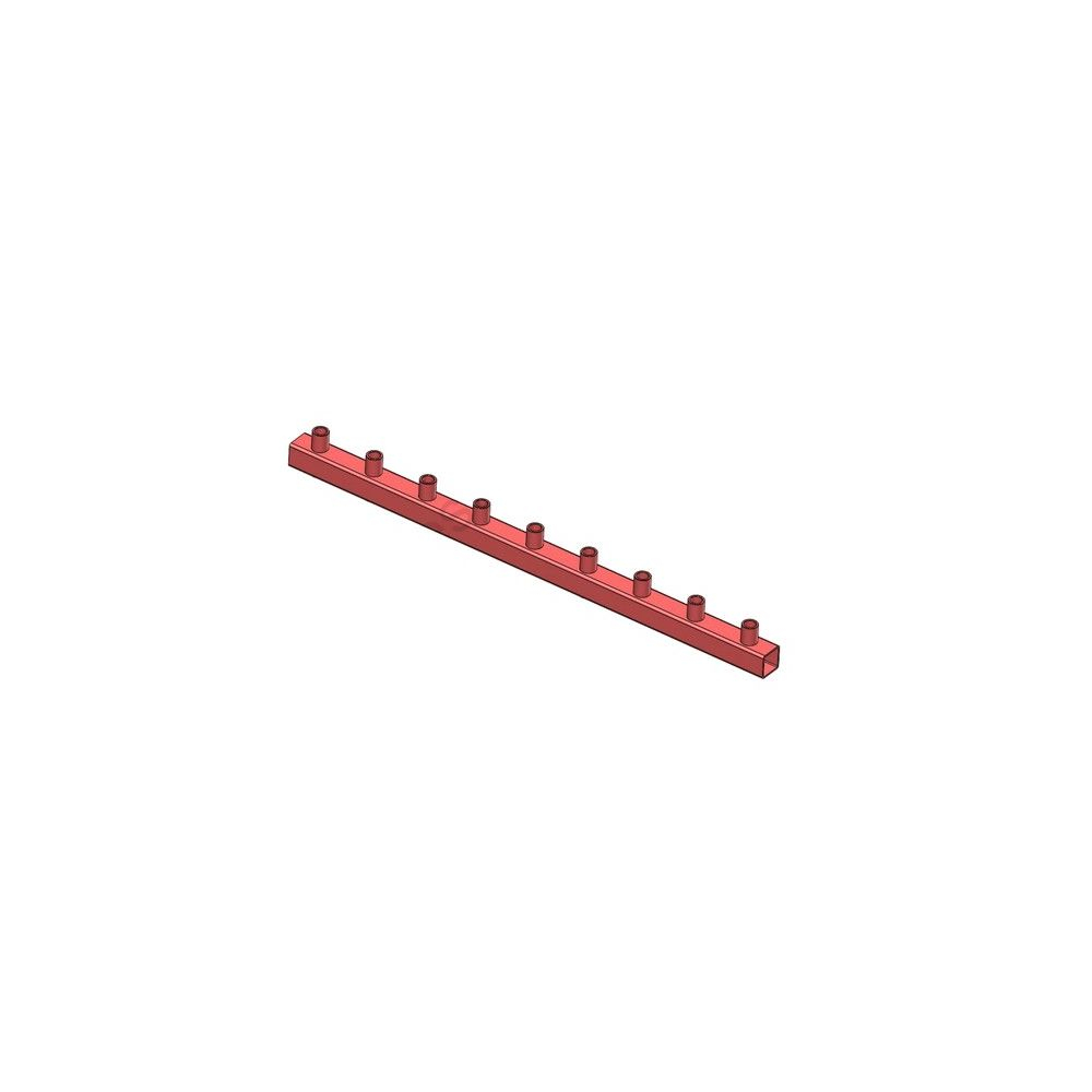 PORTE DENT 1700 MM 9 BAGUE CYL