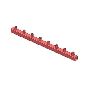 PORTE DENT 1460 MM 8 BAGUE CYL