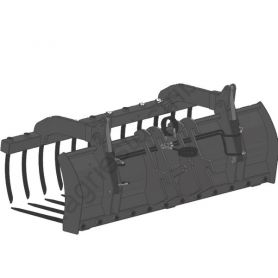 Fourche à grappin AP-FG avec dents largeur 2400 SCHÄFFER 2026