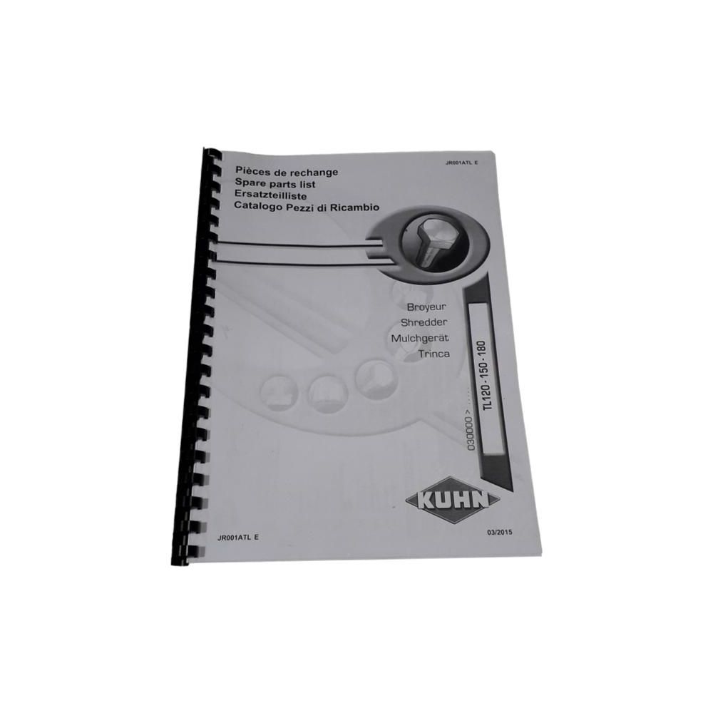 CATALOGUE PDR TL120- RÉF. JR001ATL - KUHN