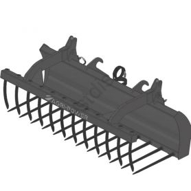 Fourche à grappin AP-FG avec dents largeur 2400 NEW HOLLAND