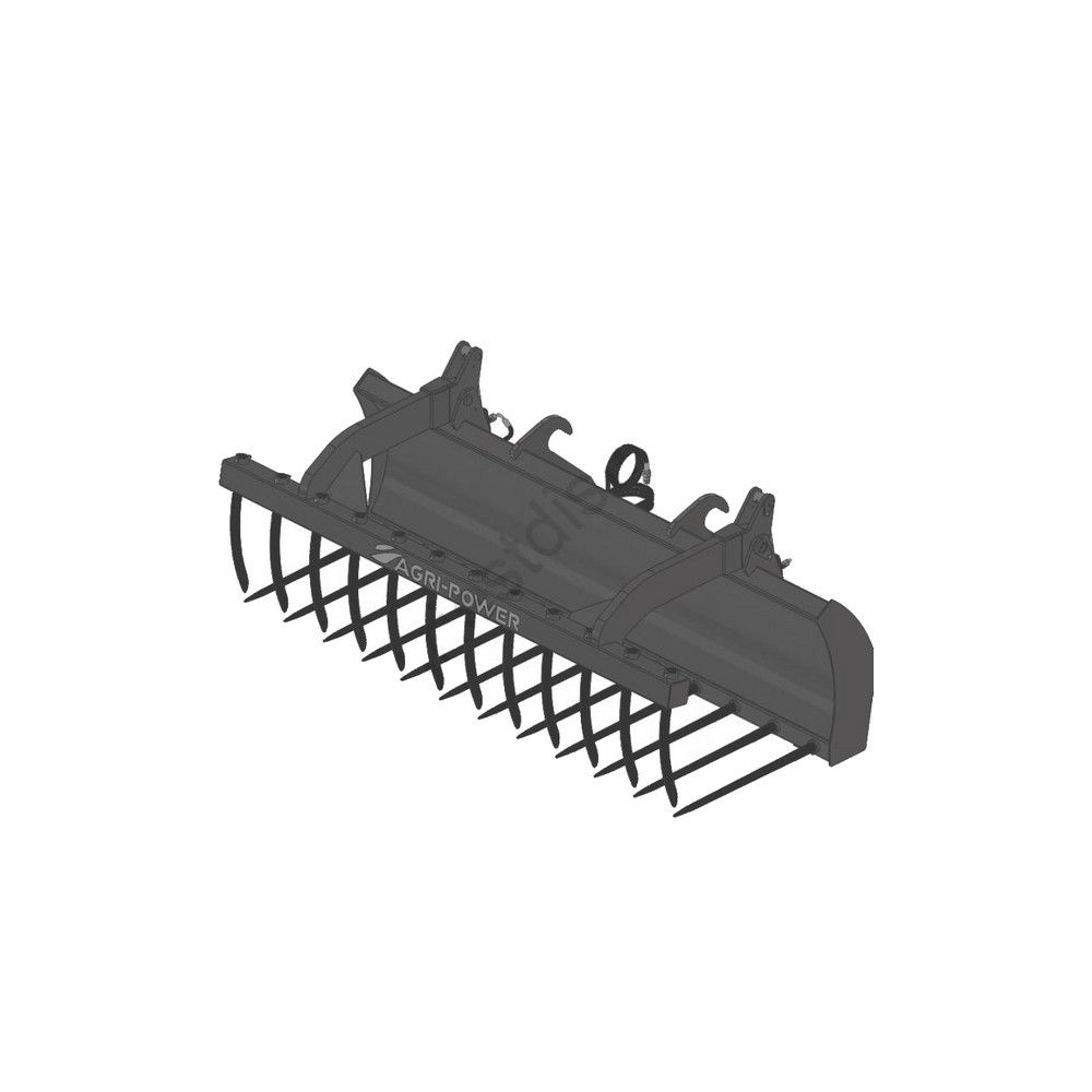 Fourche à grappin AP-FG avec dents largeur 2400 NEW HOLLAND