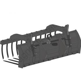 Fourche à grappin AP-FG avec dents largeur 2400 NEW HOLLAND